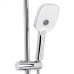 Душова система універсальна Qtap Gemini на три споживачі (з виливом) QTGEM111CRW45687 Chrome/White