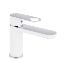 Змішувач для раковини Qtap Jay QTJAY270CRW45551 Chrome/White