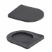 Унітаз підвісний Qtap Robin Ultra Quiet 520×365×340 мм, Anthracite, з сидінням Slim Duroplast / Soft-close / Quick Release QTROB26AN48995