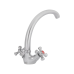 Змішувач для кухні Lidz Lamb 273F двохвентильний LDLAM273FCRM21890 Chrome Змішувач для кухні Lidz Lamb 273F двохвентильний LDLAM273FCRM21890 Chrome