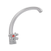 Змішувач для кухні Lidz Lamb 273F двохвентильний LDLAM273FCRM21890 Chrome Змішувач для кухні Lidz Lamb 273F двохвентильний LDLAM273FCRM21890 Chrome