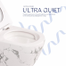 Унітаз підвісний Robin Ultra Quiet 490×365×325 мм, Marble, з сидінням Slim Duroplast / Soft-close / Quick Release QT13332381АSMR Qtap