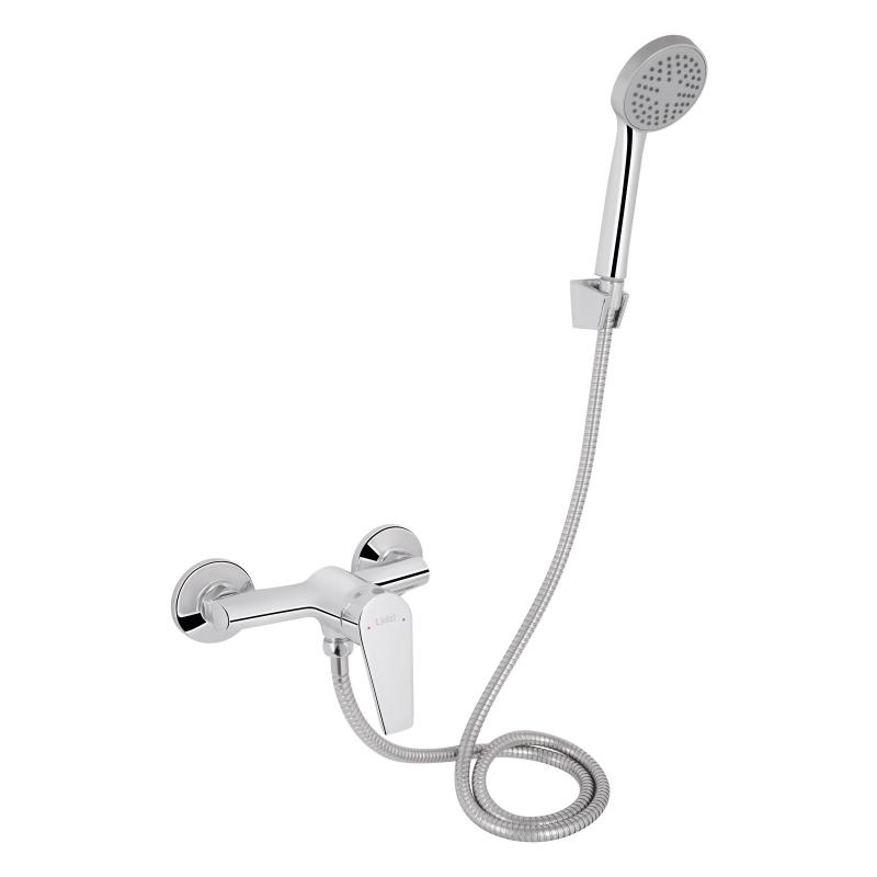 Змішувач для душу Lidz Gloria 010 (з душовим гарнітуром) (k35) LDGLO010CRM35101 Chrome Змішувач для душу Lidz Gloria 010 (з душовим гарнітуром) (k35) LDGLO010CRM35101 Chrome