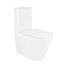 Унітаз-компакт Qtap Scorpio безободковий Ultra Quiet з сидінням Soft-close QT14226088AW