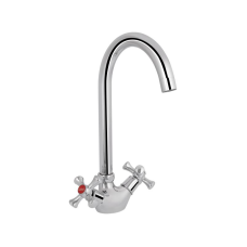Змішувач для кухні Lidz Lamb 278F двохвентильний LDLAM278FCRM35071 Chrome