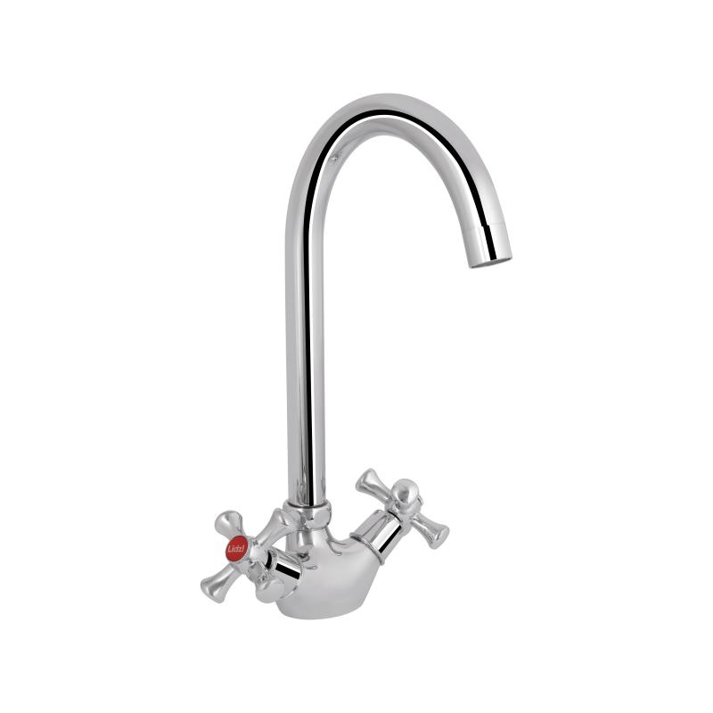 Змішувач для кухні Lidz Lamb 278F двохвентильний LDLAM278FCRM35071 Chrome