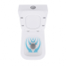 Унітаз-компакт Qtap Crow безобідковий з сідінням Soft-close QT05222170W