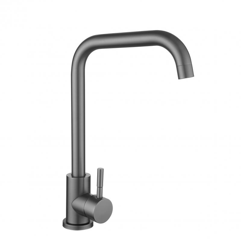 Змішувач для кухні Lidz Aria 015F1 (k35) LDARI015F1GRP49558 Graphite Змішувач для кухні Lidz Aria 015F1 (k35) LDARI015F1GRP49558 Graphite
