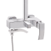 Душова система універсальна Qtap Swan Cascada на три споживачі (з виливом) QTSWA111CRM45566 Chrome