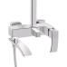 Душова система універсальна Qtap Swan Cascada на три споживачі (з виливом) QTSWA111CRM45566 Chrome