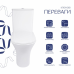 Унітаз-компакт Qtap Presto безобідковий з сідінням Soft-close QT24221217AW