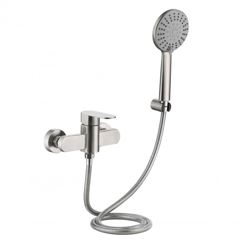 Змішувач для душу Lidz Luna 010 (k35) LDLUN010NKS49191 Nickel Змішувач для душу Lidz Luna 010 (k35) LDLUN010NKS49191 Nickel