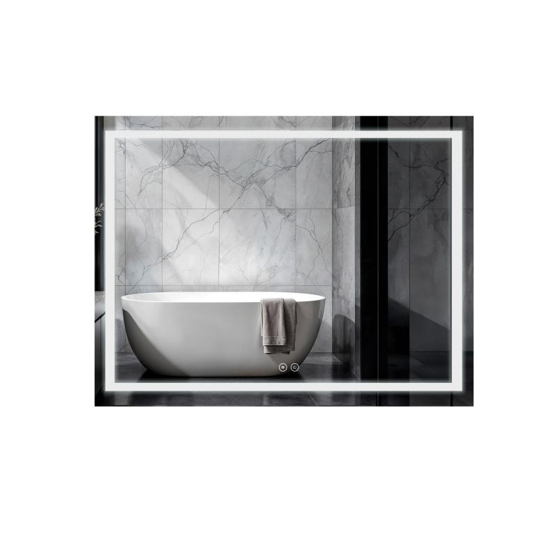 Дзеркало Qtap Mideya (MI1) 900х700 з LED-підсвічуванням Touch, з антизапотіванням, з димером QT2078NCF9070W Дзеркало Qtap Mideya (MI1) 900х700 з LED-підсвічуванням Touch, з антизапотіванням, з димером QT2078NCF9070W