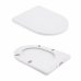 Унітаз підлоговий Qtap Swan Ultra Quiet з сидінням Soft-close 640x360x835 мм QT16222182TW White