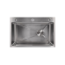 Мийка для кухні інтегрована Lidz Handmade H6845 Brushed Steel 3,0/1,0 мм LDH6845BRU49455