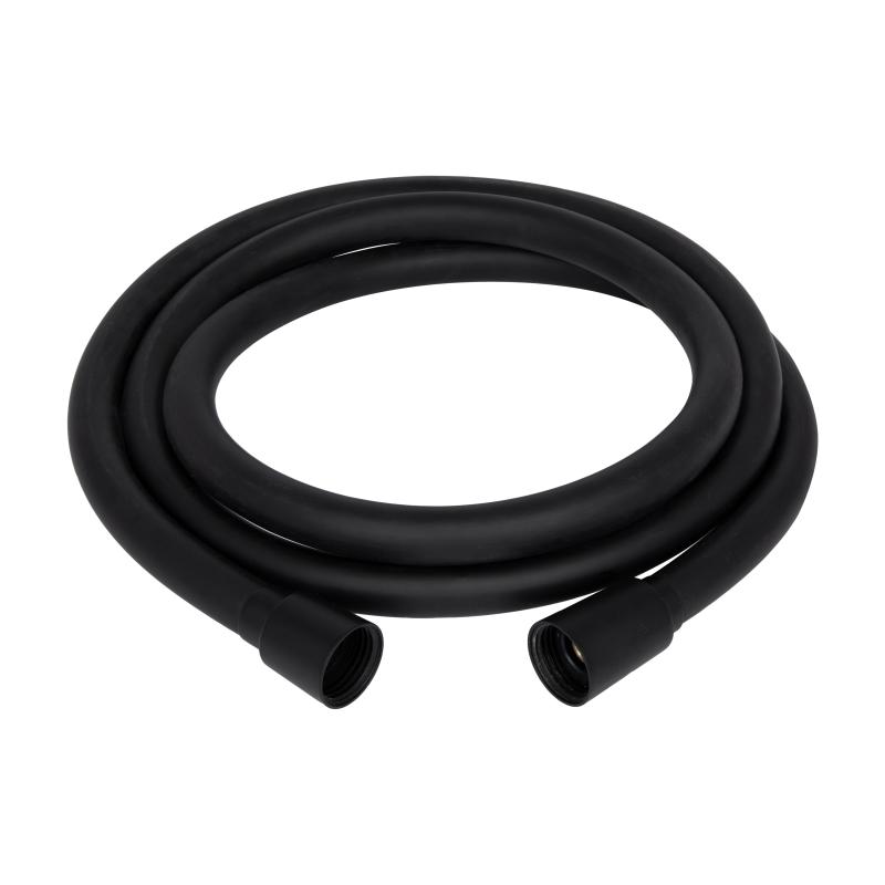 Шланг для ручного душу Qtap Hadice 1600 мм QTHADPVC160B Black Matt Шланг для ручного душу Qtap Hadice 1600 мм QTHADPVC160B Black Matt