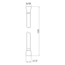 Шланг для ручного душу Qtap Hadice 1200 мм QTHADPVC120B Black Matt Шланг для ручного душу Qtap Hadice 1200 мм QTHADPVC120B Black Matt