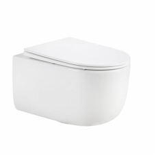 Унітаз підвісний Qtap Taurus Ultra Quiet 515×360×350 мм, White, з сидінням Slim Duroplast / Soft-close / Quick Release QTTAU26W49116