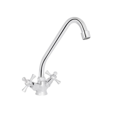 Змішувач для кухні Lidz Lamb 271F двохвентильний LDLAM271FCRM21889 Chrome
