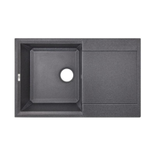 Кухонна мийка Lidz 790x495/230 BLA-03 (LIDZBLA03790495230)