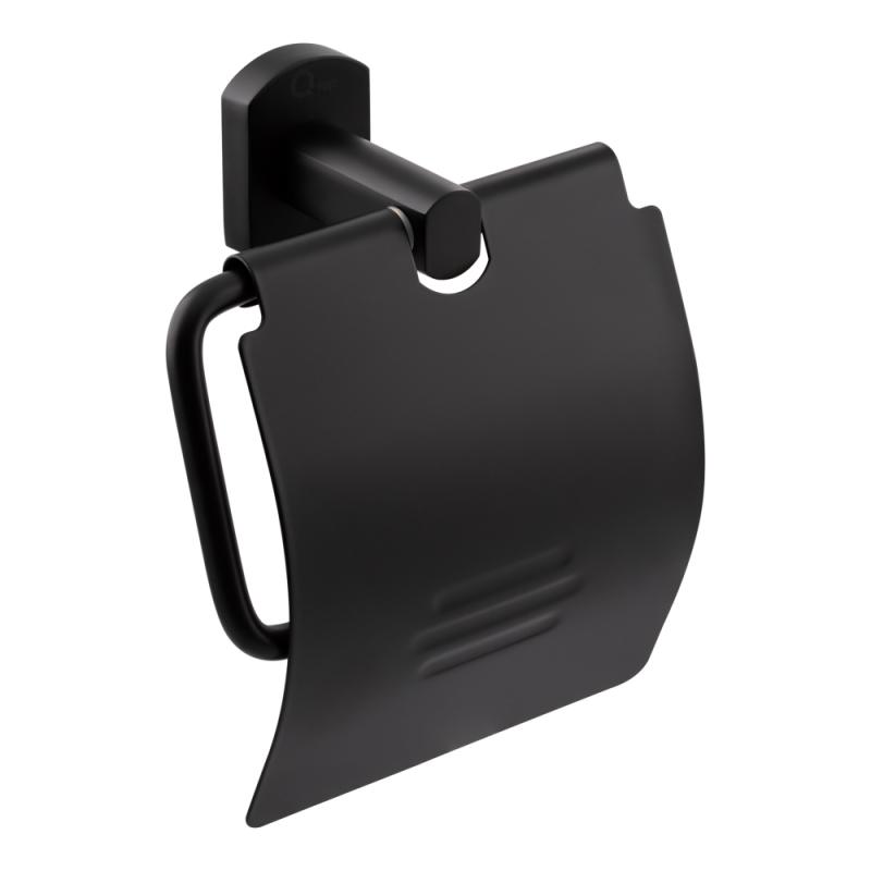Тримач для туалетного паперу Qtap Liberty QTLIBBLM1151 Black Тримач для туалетного паперу Qtap Liberty QTLIBBLM1151 Black