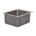 Мийка для кухні інтегрована Lidz Handmade H4050 (LDH4050BRU39258) Brushed Steel 3,0/1,0 мм