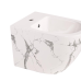 Біде підвісне Qtap Robin 515x370x350 мм, Marble QT13551381GMR