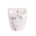 Біде підвісне Qtap Robin 515x370x350 мм, Marble QT13551381GMR