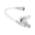 Змішувач для кухні Lidz Tani 008F3 з гнучким виливом (k40) LDTAN008F3WCR37037 Chrome/White