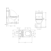 Унітаз підлоговий Qtap Aquarius Ultra Quiet 620×355×790 мм з сидінням Soft-close, White QTAQAW27W49262