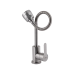Змішувач для кухні Brinex Pure 015F41 з гнучким виливом   Nickel BRIPUR015F41NKL