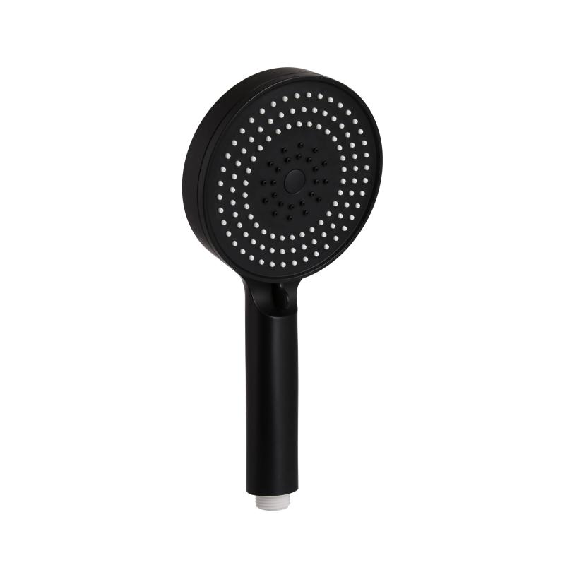 Лійка для ручного душу Qtap Rucni D 130 мм округла QTRUC125BLM45951 Black Matt Лійка для ручного душу Qtap Rucni D 130 мм округла QTRUC125BLM45951 Black Matt