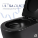 Унітаз підвісний Qtap Taurus Ultra Quiet 515×360×350 мм, Matt Black, з сидінням Slim Duroplast / Soft-close / Quick Release QTTAU28BLM50504 Унітаз підвісний Qtap Taurus Ultra Quiet 515×360×350 мм, Matt Black, з сидінням Slim Duroplast / Soft-close / Quick Release QTTAU28BLM50504