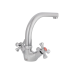Змішувач для кухні Lidz Lamb 276F двохвентильний LDLAM276FCRM22019 Chrome Змішувач для кухні Lidz Lamb 276F двохвентильний LDLAM276FCRM22019 Chrome