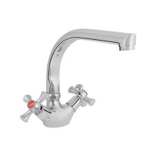 Змішувач для кухні Lidz Lamb 276F двохвентильний LDLAM276FCRM22019 Chrome