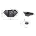 Кухонна мийка з додатковою чашею Lidz 1000x500/225 BLM-14 (LIDZBLM141000500225)