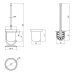 Йоржик Lidz Oreo 0503 підлоговий (матове скло) LDORE0503CRM22324 Chrome Йоржик Lidz Oreo 0503 підлоговий (матове скло) LDORE0503CRM22324 Chrome