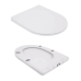 Унітаз підлоговий Qtap Jay Eco Ultra Quiet з сидінням Soft-close 640x360x835 мм QTJAY27W48749 White