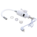 Проточний кран-водонагрівач з гнучким виливом для кухні  Lidz Warm 065  LDWAR065WHI49097 White/White
