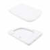 Унітаз підвісний Qtap Tern Ultra Quiet безобідковий з сидінням Soft-close WHITE QT17332303AW