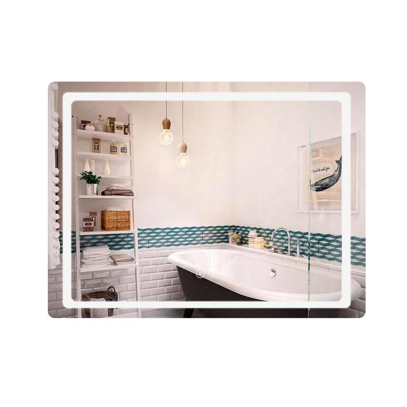 Дзеркало Qtap Mideya (DC-F614) 700х500 з LED-підсвічуванням Touch, з антизапотіванням, димером QT2078NCF07050W Дзеркало Qtap Mideya (DC-F614) 700х500 з LED-підсвічуванням Touch, з антизапотіванням, димером QT2078NCF07050W