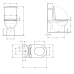 Унітаз підлоговий Qtap Arvin Ultra Quiet 630×350×795 мм з сидінням Soft-close, White QTARV27W49259 Унітаз підлоговий Qtap Arvin Ultra Quiet 630×350×795 мм з сидінням Soft-close, White QTARV27W49259