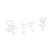 Тримач Lidz Oreo 0804 4 гачка LDORE0804CRM22175 Chrome Тримач Lidz Oreo 0804 4 гачка LDORE0804CRM22175 Chrome