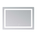 Дзеркало Lidz Kubis (KU2) 1000х800 з LED-підсвічуванням Touch, з антизапотіванням, з димером, рег. яскравості LD78LF6141008048450