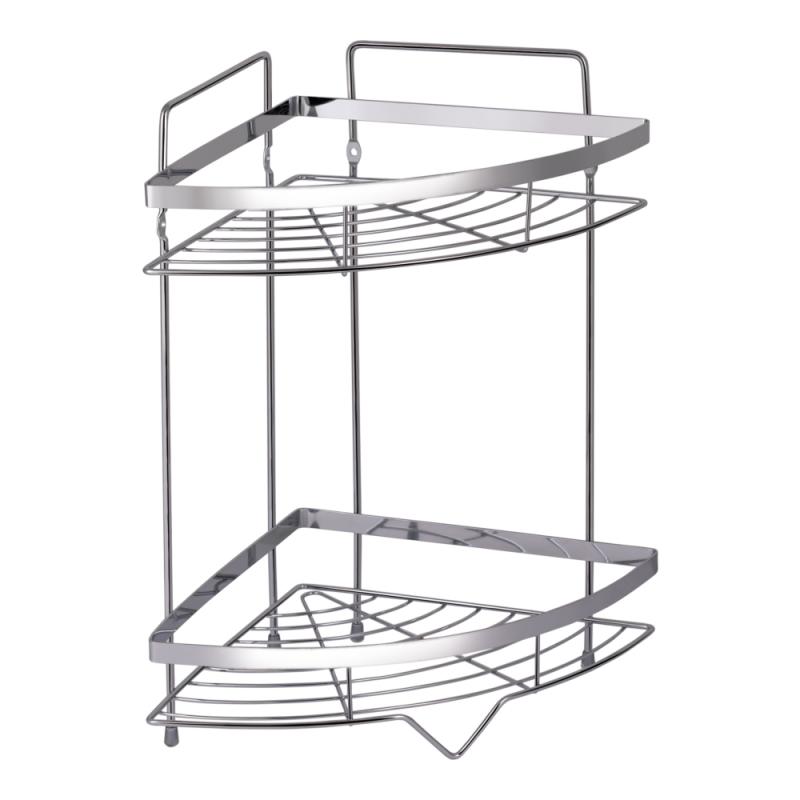 Полиця кутова Lidz Oreo 0605 2 ярусна LDORE0605CRM32483 Chrome Полиця кутова Lidz Oreo 0605 2 ярусна LDORE0605CRM32483 Chrome