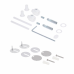 Унітаз підвісний Crow Rimless 485х340х330 мм, White, з сидінням Slim Duroplast/ Soft-close/ Quick Release QT05335171RW Qtap