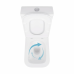 Унітаз-компакт Qtap Cardinal Ultra Quiet безободковий з сидінням Soft-close QT04222168AUQ3W