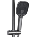 Душова система універсальна Qtap Gemini на три споживачі (з виливом) QTGEM111GMB45688 Gunmetal Black PVD