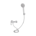 Змішувач для душу Lidz Latwa 010 (з душовим гарнітуром) (k40) LDLAT010CRM45416 Chrome