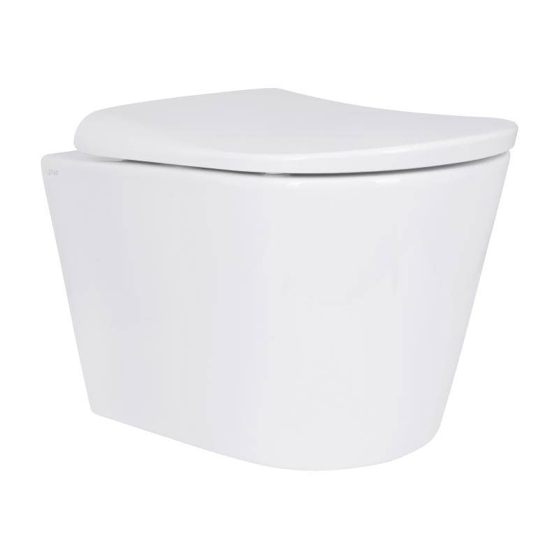 Унітаз підвісний Qtap Scorpio ML Ultra Quiet 490x365x325 мм, з сидінням Soft-close MagLock, White QTSCOML26W49622
